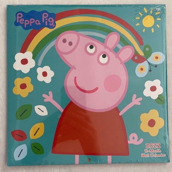 Peppa Pig | 2022 16-Month Wall Calendar - Picture 12 of 12